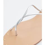 平スタッズツイストトングサンダル | ROPE' PICNIC | 詳細画像10 