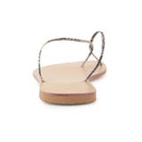 平スタッズツイストトングサンダル | ROPE' PICNIC | 詳細画像3 