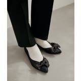 マットサテンリボンフラットシューズ | ROPE' PICNIC | 詳細画像10 