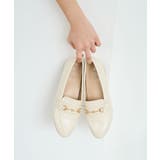 HARUTA リンクルエナメルビット付フラットローファー | ROPE' PICNIC | 詳細画像1 