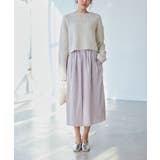 スクエアトゥセンターシーム甲深バブーシュ | ROPE' PICNIC | 詳細画像10