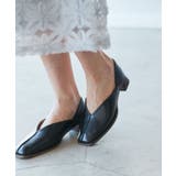 スクエアトゥセンターシーム甲深バブーシュ | ROPE' PICNIC | 詳細画像2