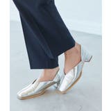 スクエアトゥセンターシーム甲深バブーシュ | ROPE' PICNIC | 詳細画像6