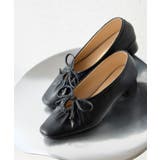 リボンギャザーミドルヒールパンプス | ROPE' PICNIC | 詳細画像2 