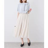 リボンギャザーミドルヒールパンプス | ROPE' PICNIC | 詳細画像6 