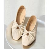 リボンギャザーミドルヒールパンプス | ROPE' PICNIC | 詳細画像7 