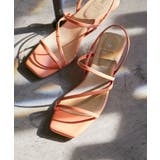 オレンジ系(73) | ナローストラップキトゥンヒールサンダル | ROPE' PICNIC