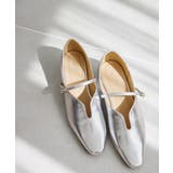 スクエアトゥローヒールストラップシューズ | ROPE' PICNIC | 詳細画像1