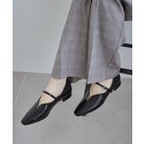 スクエアトゥローヒールストラップシューズ | ROPE' PICNIC | 詳細画像2