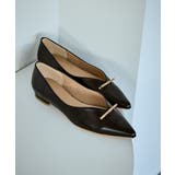 メタルリボンＶカットフラットパンプス | ROPE' PICNIC | 詳細画像3 