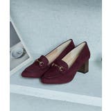 ワイン(66) | ビット付きヒールアップローファー | ROPE' PICNIC