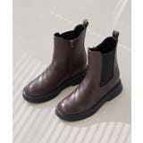 ブラウン系(21) | ジップアップサイドゴアショートブーツ | ROPE' PICNIC