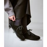 シルバー＆スエードライクフラットスニーカー | ROPE' PICNIC | 詳細画像3 