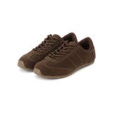 ブラウン(20) | シルバー＆スエードライクフラットスニーカー | ROPE' PICNIC