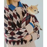 【DOG】アーガイルニットプルオーバー | ROPE' PICNIC | 詳細画像17
