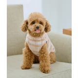 【DOG】チェック柄シャギーベスト | ROPE' PICNIC | 詳細画像1