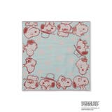 ライトグリーン(33) | 【ハンカチ】スヌーピーさくら3重ガーゼ | ROPE' PICNIC
