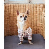 ピンク(63) | 【DOG】レースアップボーダーカットソー | ROPE' PICNIC