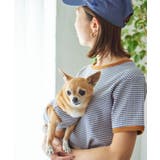 【DOG】リンクコーデ/マルチボーダーノースリーブトップス | ROPE' PICNIC | 詳細画像23