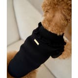 【DOG】袖プリ-ツニットプルオーバー/リンクコーデ | ROPE' PICNIC | 詳細画像3