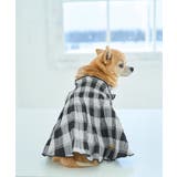 ブラック(01) | 【DOG】ギンガムチェック柄ワンピース | ROPE' PICNIC