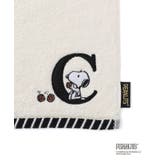 【PEANUTS】スヌーピーふわふわイニシャルミニタオル | ROPE' PICNIC | 詳細画像11 