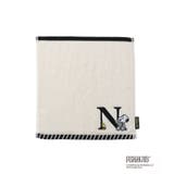 ダークブラウン(20) | 【PEANUTS】スヌーピーふわふわイニシャルミニタオル | ROPE' PICNIC