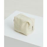 クリーム(83) | 【一部店舗限定】カラーツイードスクエアボックスポーチ | ROPE' PICNIC