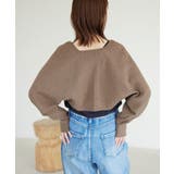 ケーブル編みニットアームボレロ | ROPE' PICNIC | 詳細画像12 