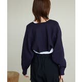 ケーブル編みニットアームボレロ | ROPE' PICNIC | 詳細画像17 