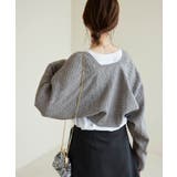 ケーブル編みニットアームボレロ | ROPE' PICNIC | 詳細画像7 