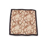 リング付きビンテージライク柄スカーフ | ROPE' PICNIC | 詳細画像9 