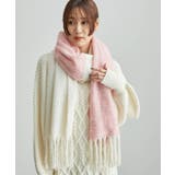 ピンク(63) | リサイクルヤーンバイカラーストール | ROPE' PICNIC