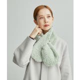 グリーン系(35) | リサイクルスエードタッチ×フェイクファーパールティペット | ROPE' PICNIC