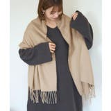 ベージュ(27) | シアバター加工・静電気防止/カラーソリッドストール | ROPE' PICNIC