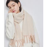 ベージュ系(28) | ミックスヤーンバルキーフリンジマフラー | ROPE' PICNIC