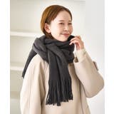 チャコール(06) | ソフトタッチマフラー/静電気防止 | ROPE' PICNIC