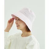 ピンク系(65) | ロゴ刺繍バケットハット/撥水加工 | ROPE' PICNIC