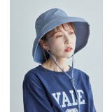 はっ水・遮光/チェックシアサッカーサファリハット | ROPE' PICNIC | 詳細画像5