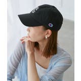 ブラック(01) | 【Champion/チャンピオン別注】フラワーロゴローキャップ/リンクコーデ | ROPE' PICNIC