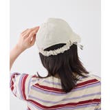 ギャザータフタキャスキャップ | ROPE' PICNIC | 詳細画像4 