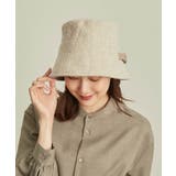 ベージュ(27) | CYCLEWOOLモヘヤ混ヘリンボーンベルトハット | ROPE' PICNIC