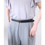 ブラック系(02) | 22mmスリムスクエアバックルベルト | ROPE' PICNIC