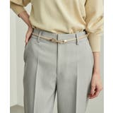 ベージュ系(28) | 10mm型押しくるみビットバックルスライドベルト | ROPE' PICNIC