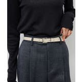 ベージュ系(28) | 18mmマットスムーススクエアバックルベルト | ROPE' PICNIC