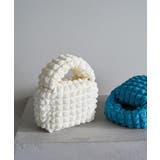 キナリ(16) | ぽこぽこジャガードワンハンドルショルダーバッグ | ROPE' PICNIC