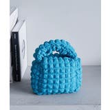 ターコイズ(49) | ぽこぽこジャガードワンハンドルショルダーバッグ | ROPE' PICNIC