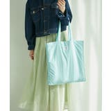 ブルー系(45) | A4対応・撥水加工/マカロンカラーパディングトートバッグ | ROPE' PICNIC