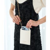オフホワイト(15) | スマホウォレットチェーンショルダーバッグ | ROPE' PICNIC