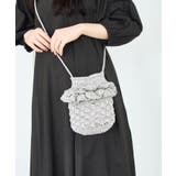 メタリックヤーンミニフリルショルダーバッグ | ROPE' PICNIC | 詳細画像3 